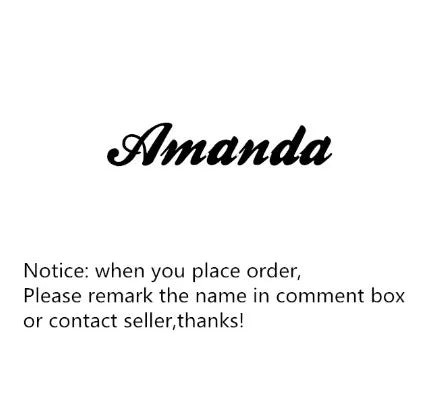 Handmade Any Custom Name Necklace Women Men Jewelry BFF Personalized Handmade Necklaces Choker Gift Friendship