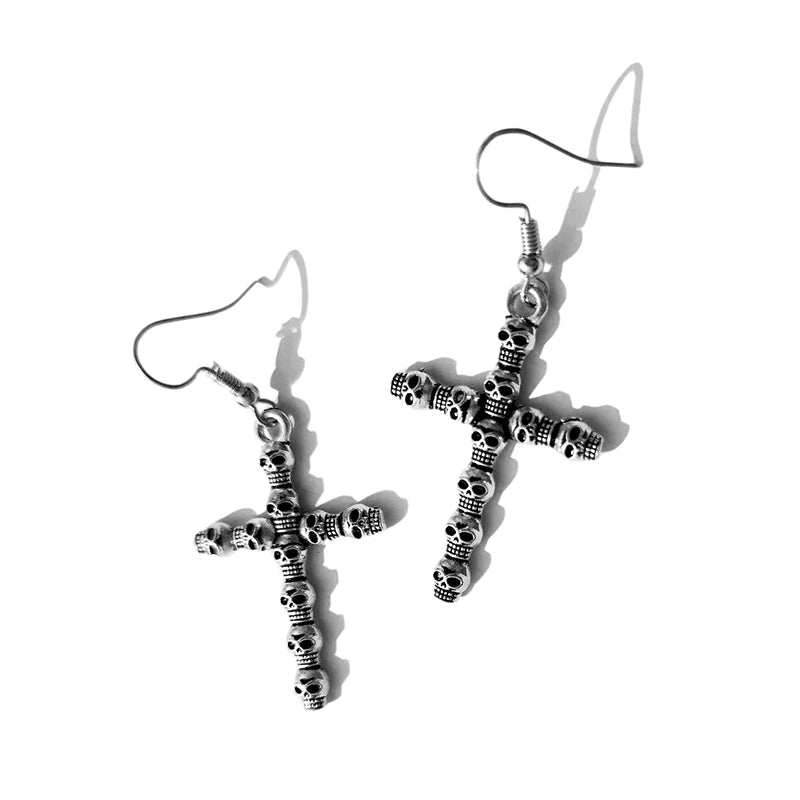 50 Stilvolle Ohrringe für Frauen, Fashion Punk Ohrhänger, einfache coole süße Schmuckstücke, individuelle handgemachte Mädchen Snake Cross Animal