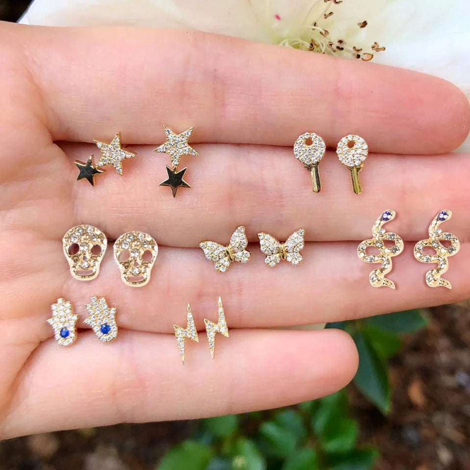 Böhmische Muschel-Seestern-Ohrhänger-Set für Damen, Sommer, Strand, Perlen-Muschel-Ohrringe, Geometrische Ohrringe, Mädchen, Modeschmuck