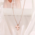 DOTIFI  Stainless Steel Necklace For Women Man Africa Map Gold Color Pendant Necklace Engagement Jewelry