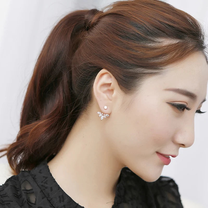 Koreanische Süße Kleine Gänseblümchen Ohrstecker Für Frauen Zirkon Blume Mädchen Mode Ohrringe Trend Party Schmuck Geschenk