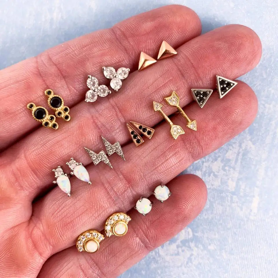 Böhmische Muschel-Seestern-Ohrhänger-Set für Damen, Sommer, Strand, Perlen-Muschel-Ohrringe, Geometrische Ohrringe, Mädchen, Modeschmuck