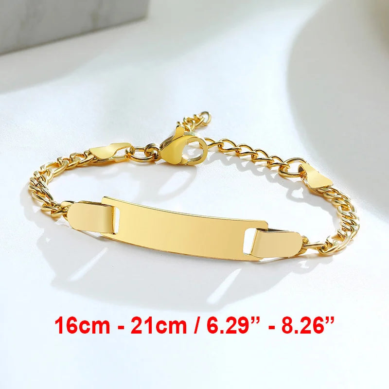 Personalisierte Gravur-Armbänder mit Geburtsdatum, persönliches Geburtstagsgeschenk, Edelstahlarmband