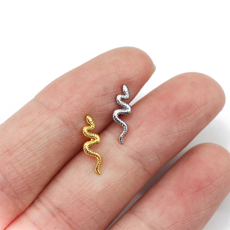 Piercing Labret de Rosca Interna Rayo Corona Abeja Flores Cartílago Pendiente Trago Conch Acero Inoxidable 316L Joyería Corporal