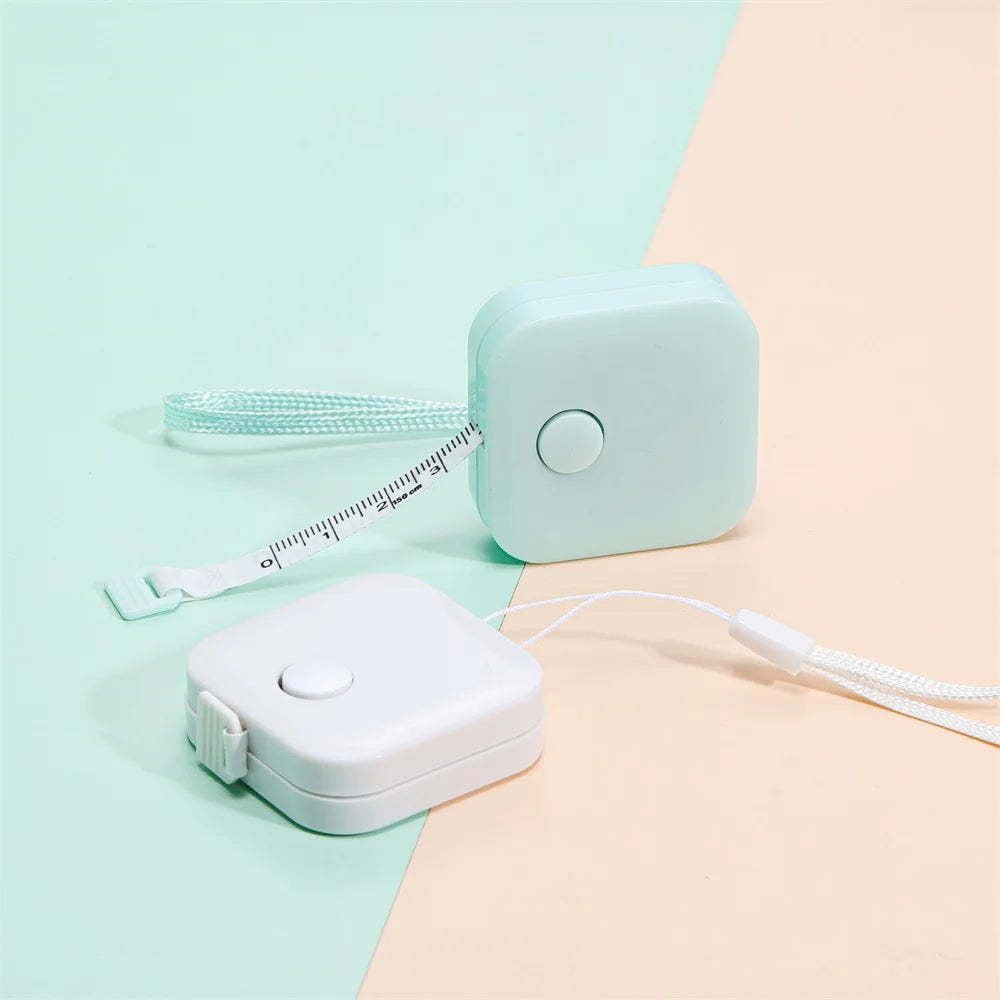 1 unidad de cinta métrica portátil de 150 cm/60 pulgadas, regla Macaron, regla de altura para niños, cinta métrica de centímetros para herramientas de manualidades de joyería DIY