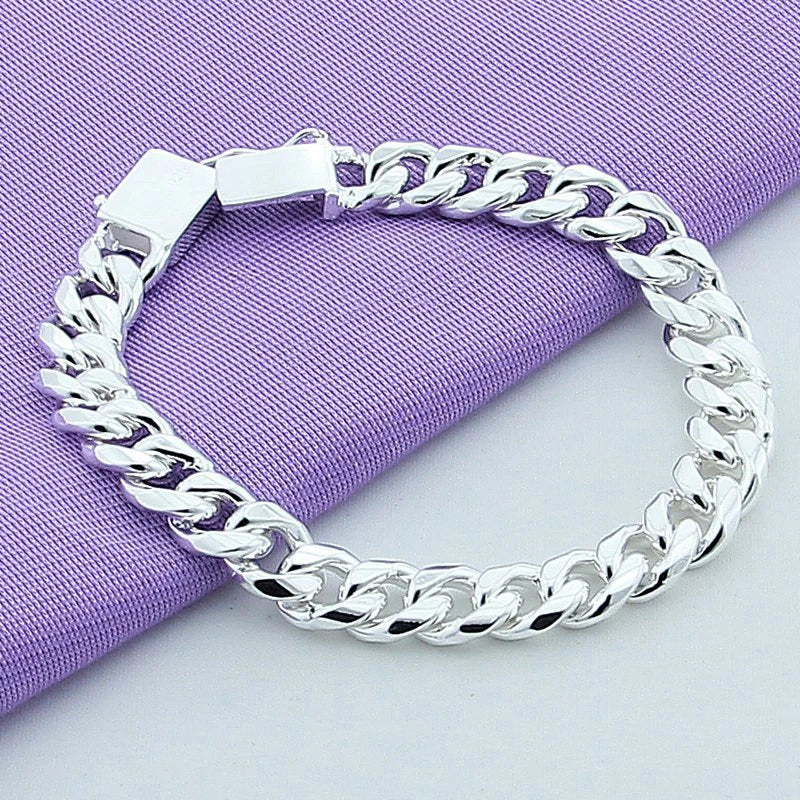 Aravant 925er Silber Schmucksets für Damen Herren seitliche Halsketten Armbänder Schmuck Geschenke