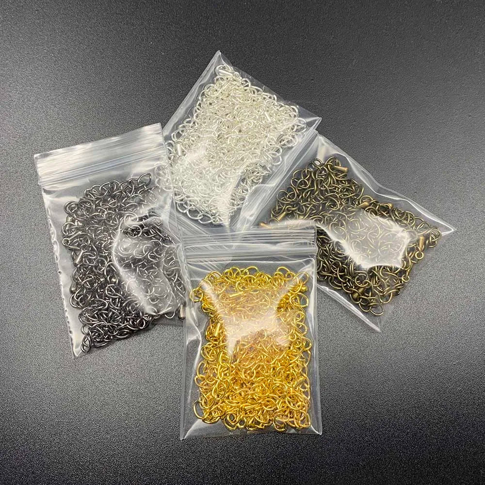 20 Stück/Los 50-70 mm verlängerte Verlängerungs-Endkette Verbinder Wassertropfen-Endperlen für die Schmuckherstellung von Armbändern und Halsketten