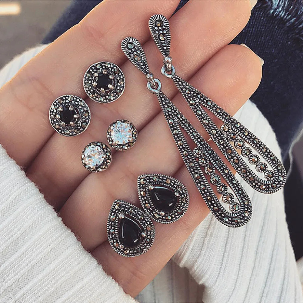 Böhmische Muschel-Seestern-Ohrhänger-Set für Damen, Sommer, Strand, Perlen-Muschel-Ohrringe, Geometrische Ohrringe, Mädchen, Modeschmuck