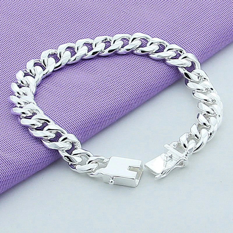 Aravant 925er Silber Schmucksets für Damen Herren seitliche Halsketten Armbänder Schmuck Geschenke