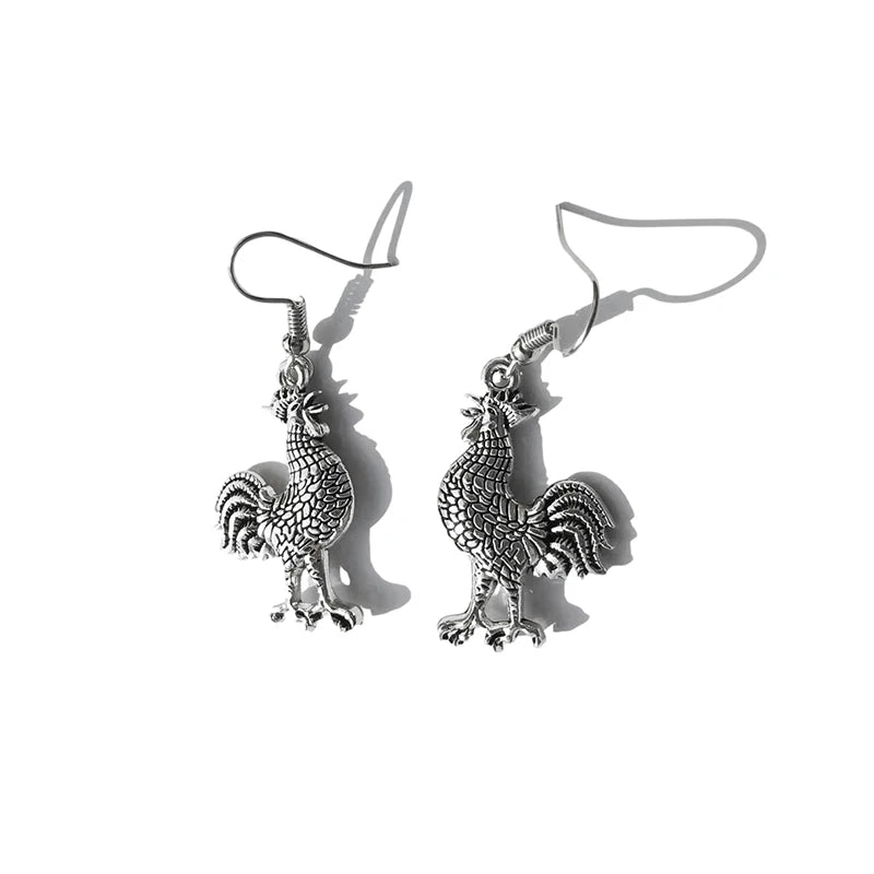 50 Stilvolle Ohrringe für Frauen, Fashion Punk Ohrhänger, einfache coole süße Schmuckstücke, individuelle handgemachte Mädchen Snake Cross Animal