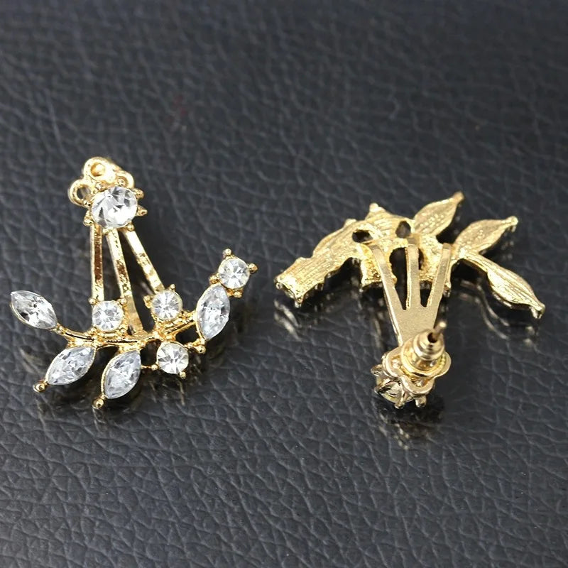 Pendientes pequeños coreanos con forma de margarita dulce para mujer, con circonitas, diseño de flores, pendientes de moda para niñas, regalo de joyería para fiesta