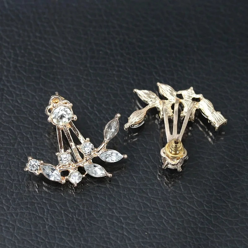 Pendientes pequeños coreanos con forma de margarita dulce para mujer, con circonitas, diseño de flores, pendientes de moda para niñas, regalo de joyería para fiesta