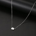 Stainless Steel Necklaces Four Leaf Clover Fashion Classic Style Men Chain Necklace For Women Jewelry Collar Pendant Gifts NEW