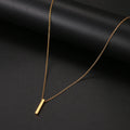 Stainless Steel Necklaces Minimalism Classic Fashion Style Men Chain Necklace For Women Jewelry Collar Pendant Gifts NEW