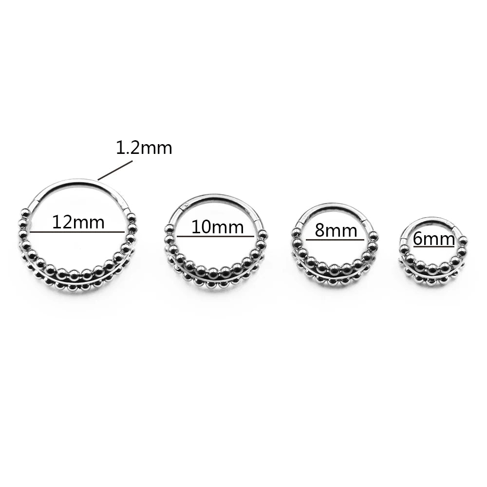 Conch Piercing Biene Ohrring Tragus Helix Knorpel Nasenring 316L Edelstahl Clicker Body Daith Piercing Schmuck Für Frauen