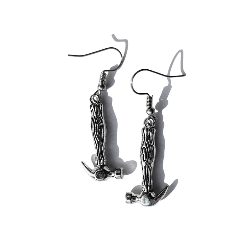 50 Stilvolle Ohrringe für Frauen, Fashion Punk Ohrhänger, einfache coole süße Schmuckstücke, individuelle handgemachte Mädchen Snake Cross Animal