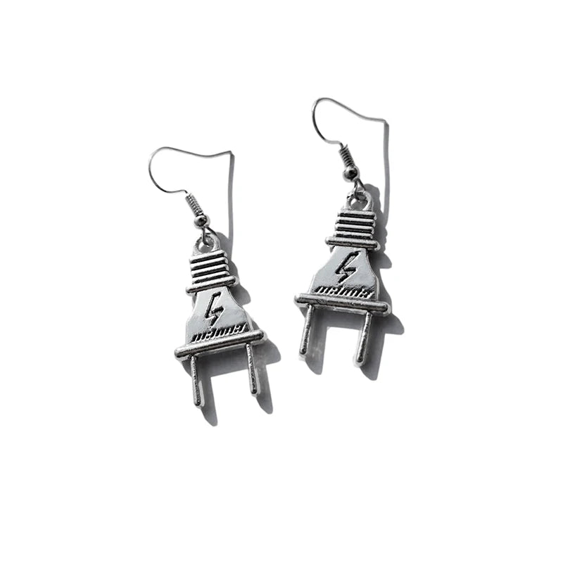 50 Style Earrings For Women Fashion Punk Drop Earrings Simple Cool Cute Jewelry Custom Handmade Girls  Snake Cross Animal