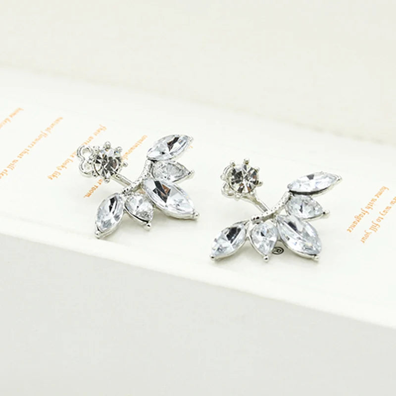 Pendientes pequeños coreanos con forma de margarita dulce para mujer, con circonitas, diseño de flores, pendientes de moda para niñas, regalo de joyería para fiesta