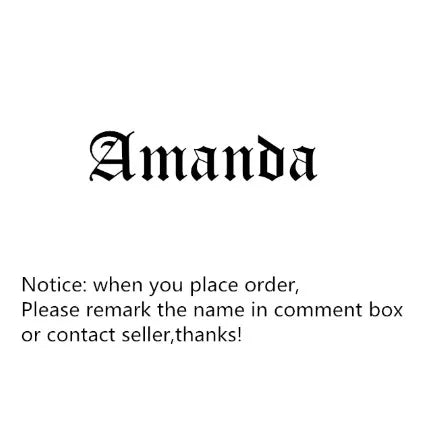 Handmade Any Custom Name Necklace Women Men Jewelry BFF Personalized Handmade Necklaces Choker Gift Friendship