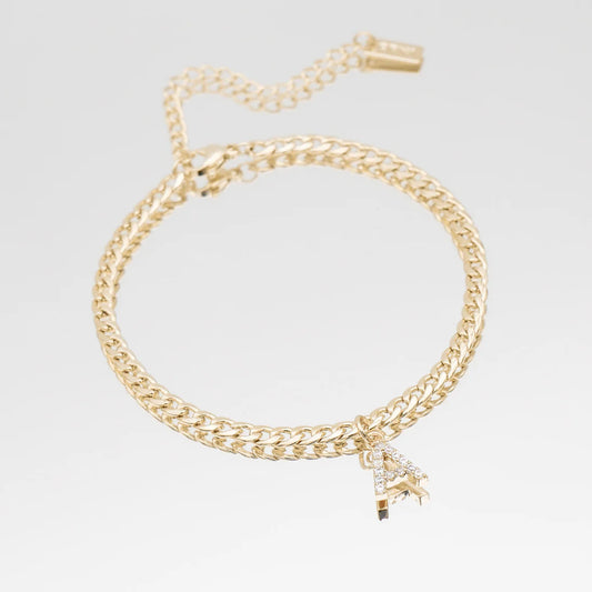 Vera Lux™ ICY Initial Anklet