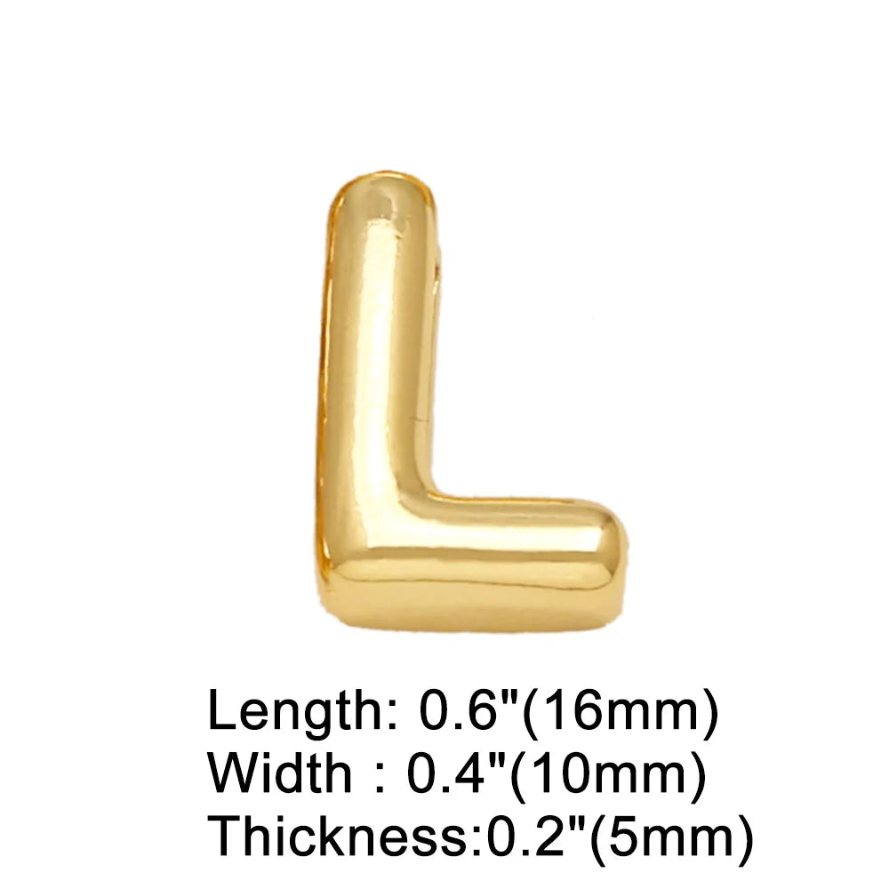 FLOLA DIY 26 Buchstaben Personalisierte Namensarmbänder für Damen Gold Silber Farbe Breites Band Initial Armbänder Handgemachter Schmuck brtd91