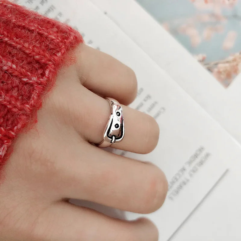 925 Sterlingsilber Gürtel Verstellbare Ringe Hochzeitsverlobungsschmuck für Frauen Accessoires Dropshipping