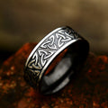 Fashion Vintage Vikings Valknut Ring For Men Women Stainless Steel Simple Rings Party Personalized Jewelry Gifts Dropshipping