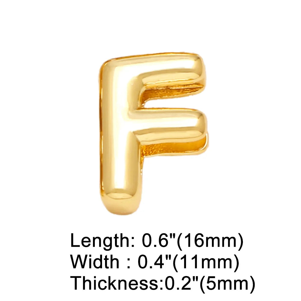 FLOLA DIY 26 Buchstaben Personalisierte Namensarmbänder für Damen Gold Silber Farbe Breites Band Initial Armbänder Handgemachter Schmuck brtd91