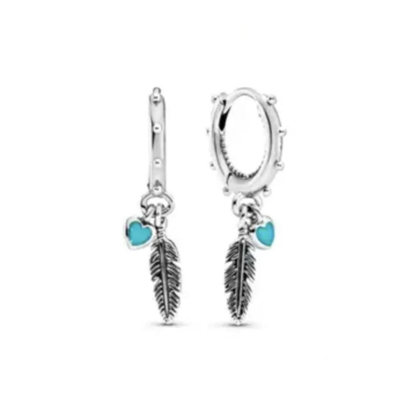 Weihnachten 925er Silber Gänseblümchen Ohrstecker, passend für Damen Festival Exquisiter Charm Schmuck Geschenke