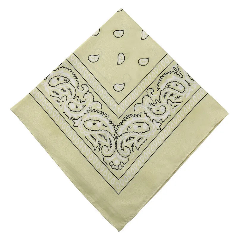 Pañuelo Bandana Hip Hop para Mujeres, Niñas, Niños, Punk, Cuadrado, Diadema, Accesorios para el Pelo, Moda Bohemia 2024