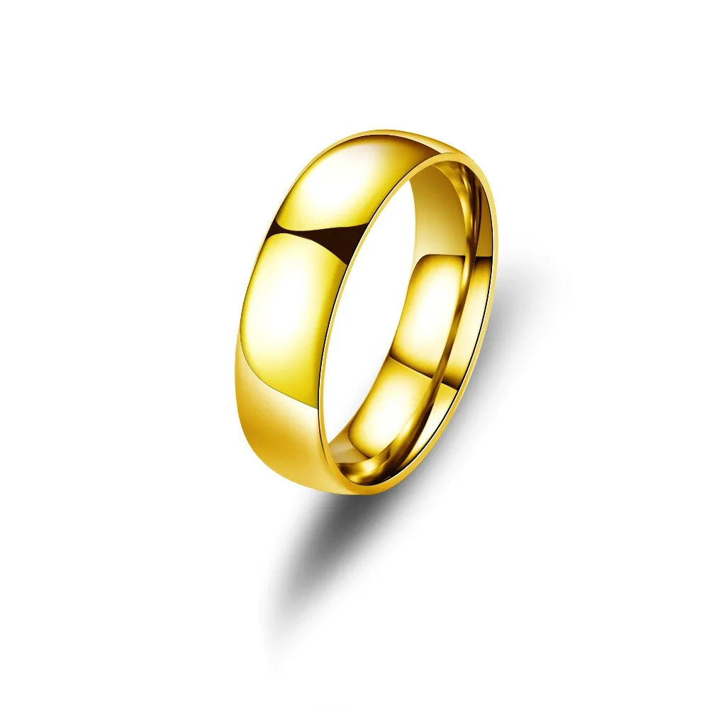 Mode Charme Schmuck Ring für Herren Damen Edelstahl Schwarze Ringe Hochzeit Verlobung Hochwertiges Matt Herren Accessoire