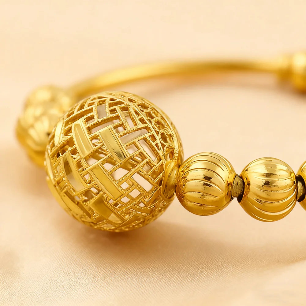 Neu Vergoldete 2026 Edelstahlkette Armband und Ring äthiopischer hawaiianischer Schmuck Armreifen für Damen kostenloser Versand Geschenk