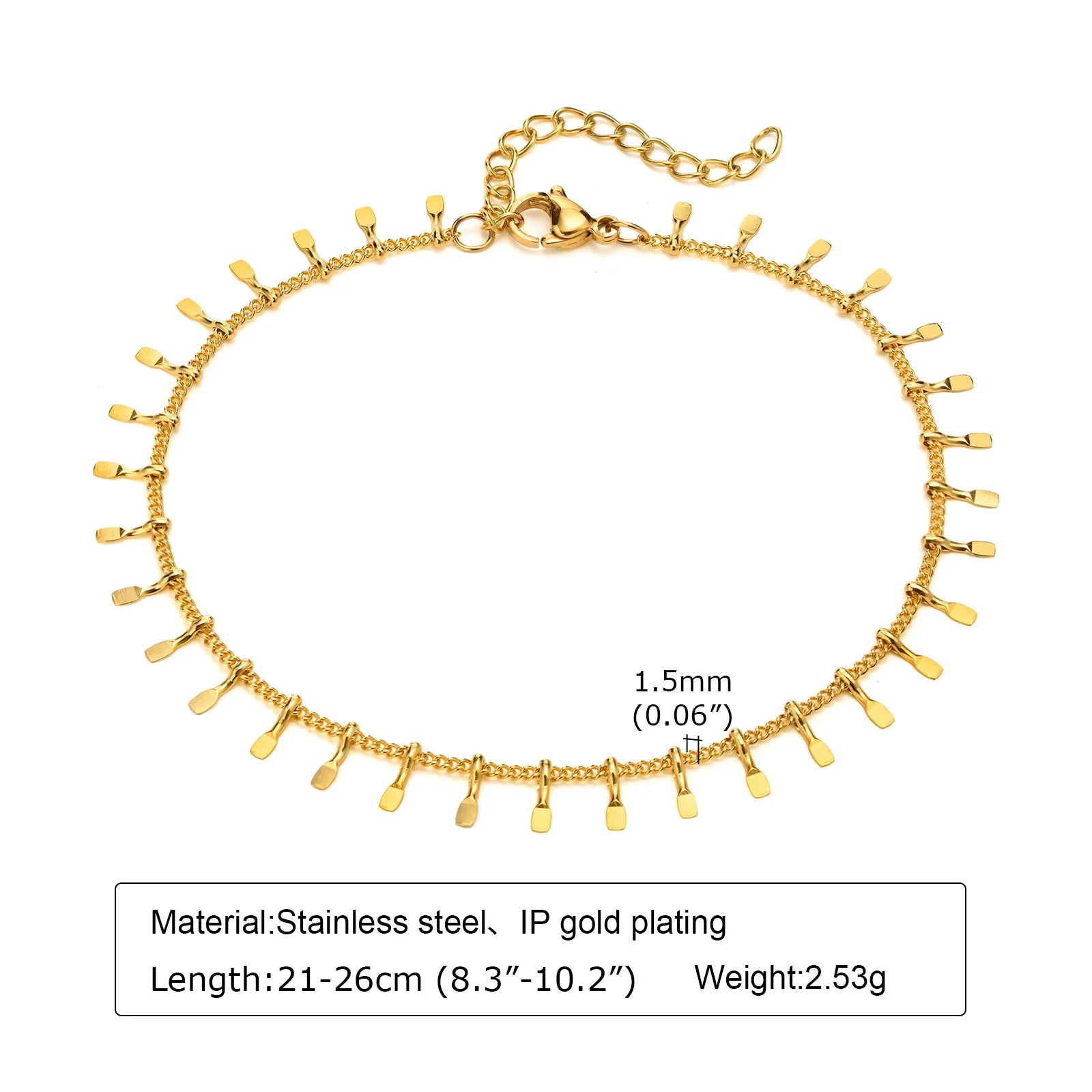 Edelstahl Glücksbringer Böses Auge Fußkettchen Armband für Frauen, blaues Auge Perlenkette Fußkettchen Sommer Strand Glücksbringer Amulett Geschenk
