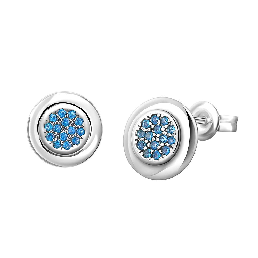 Weihnachten 925er Silber Gänseblümchen Ohrstecker, passend für Damen Festival Exquisiter Charm Schmuck Geschenke