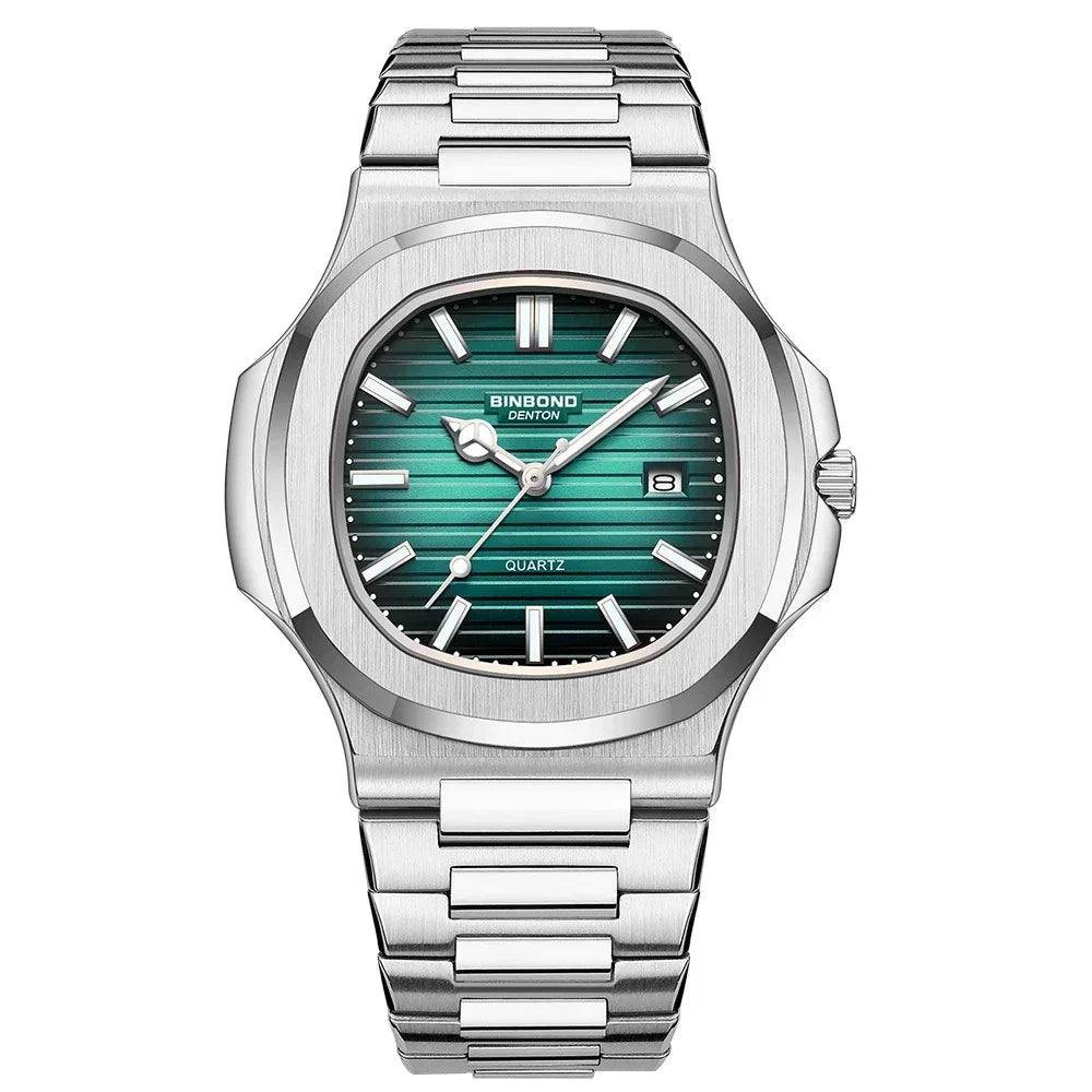Reloj de hombre con movimiento casual de negocios, de lujo, automático, para hombre, de moda, de cuarzo, de pulsera, regalos, Relogio Masculino