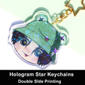 1Pair Custom Earrings Clear Acrylic Accessorie Cartoon Design Customized Anime Charms Personalized Pendientes Earrings For Women