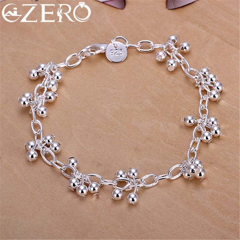 Wunderschöne 925er Silberarmbänder, schön für Hochzeiten, Damenkettenarmband, Charm-Perlen, modischer, wunderschöner Schmuck Großhandel