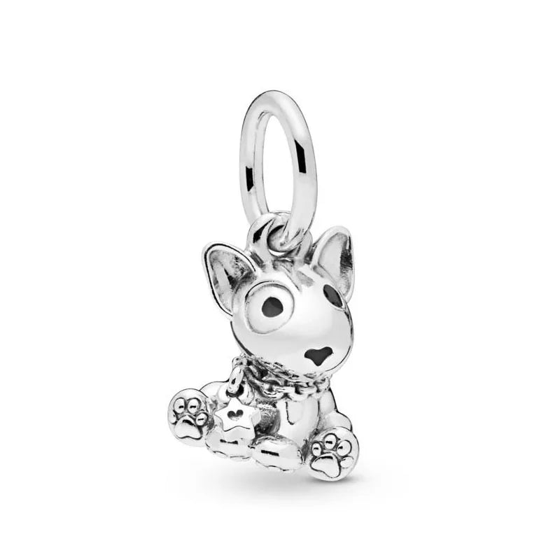 2026 Neue S925 Silber Roboter Kreuz Digital Anhänger, Geeignet für Original Armbänder, DIY Zubehör, Damen Charms Schmuck Geschenke
