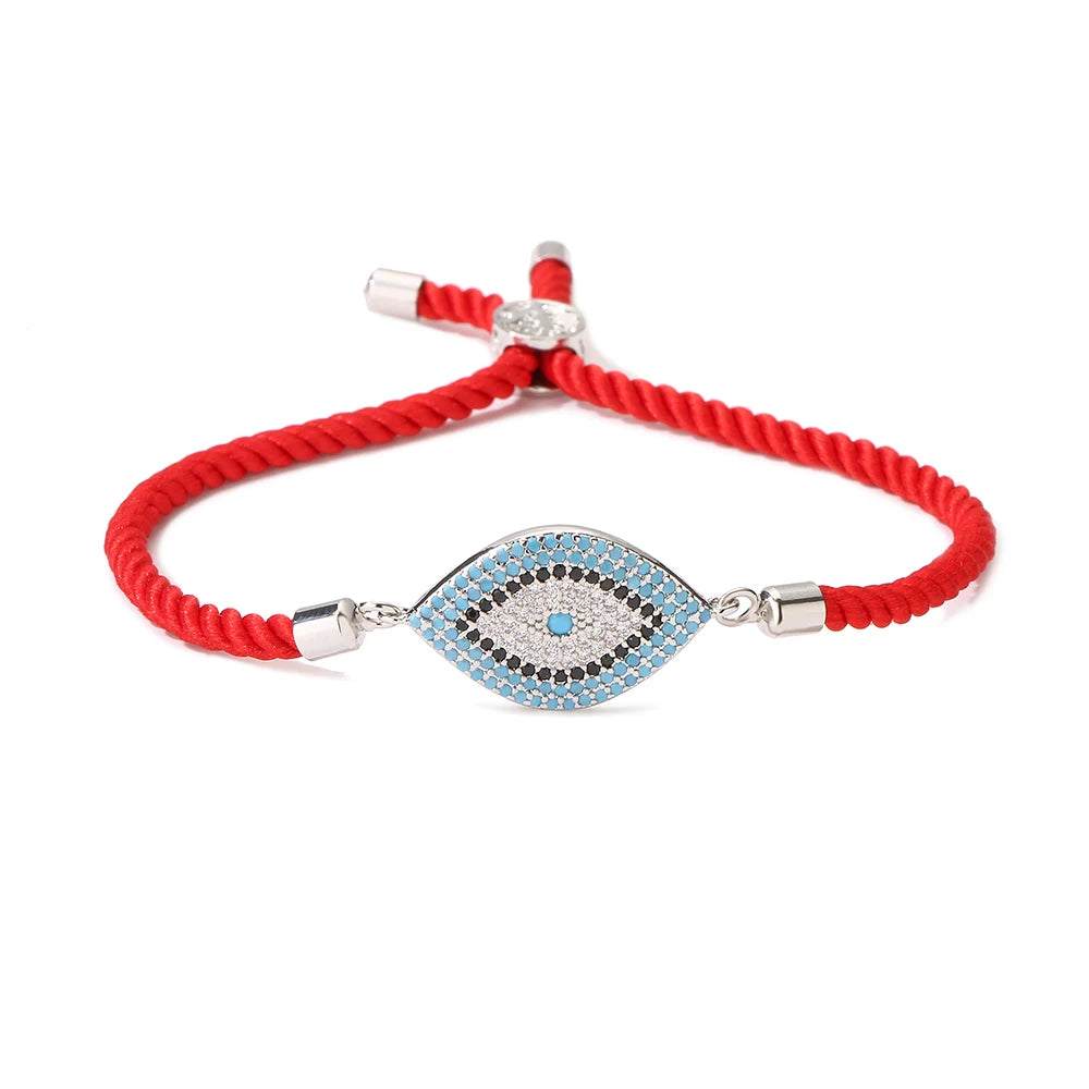 NEWBUY 2026 Trendiges türkisches goldfarbenes Armband mit bösem Blick, verstellbar, AAA-Zirkonia-Pflasterung, Glücksschmuck für Damen, Partygeschenk