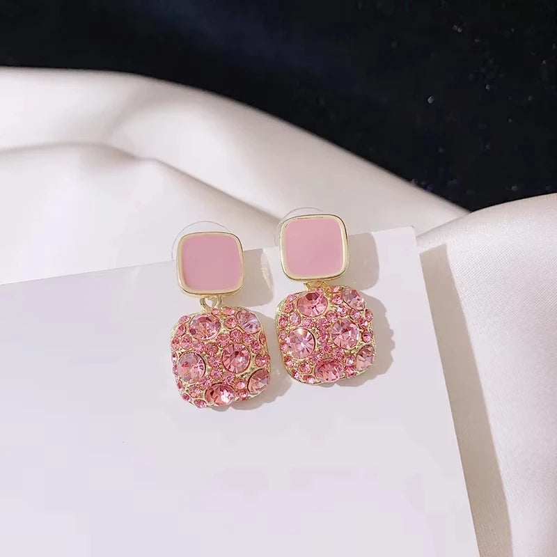 Fashion Cosmic Star River Ohrringe Blau Opal Nische Einzigartige Planeten-Ohrringe Ohrstecker Damen Vielseitiger Ohrschmuck