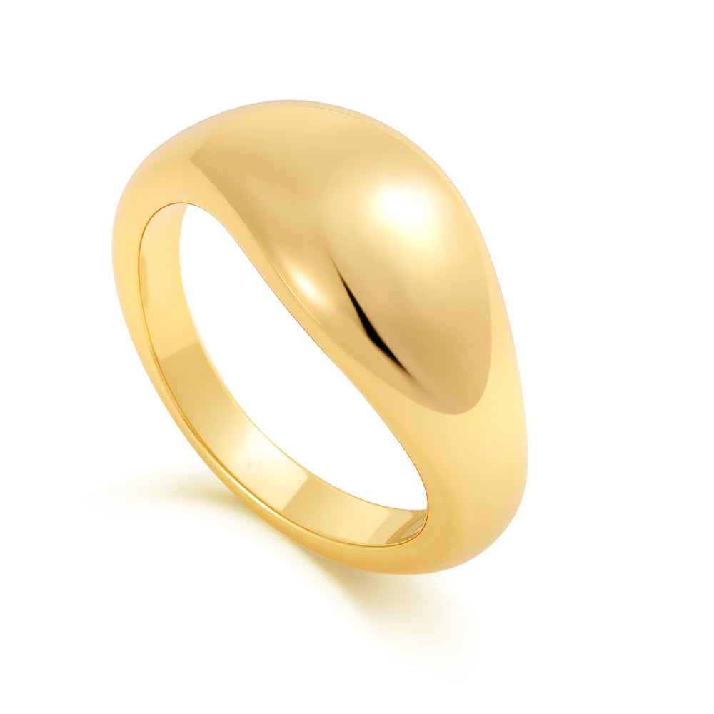925er Silber Herzsteinringe in Goldfarbe Ring Neu Heiß begehrte Ringe in Goldfarbe Passend für jeden Anlass DIY Geburtstagsgeschenk