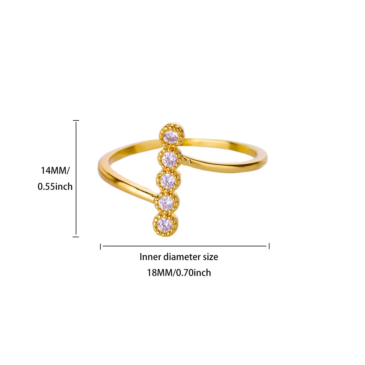 Luxus Opal Zirkon Sonnenringe für Damen Mädchen Edelstahl Goldfarbe Offener Ring 2025 Neue Mode Hochzeit Paar Schmuck Geschenk