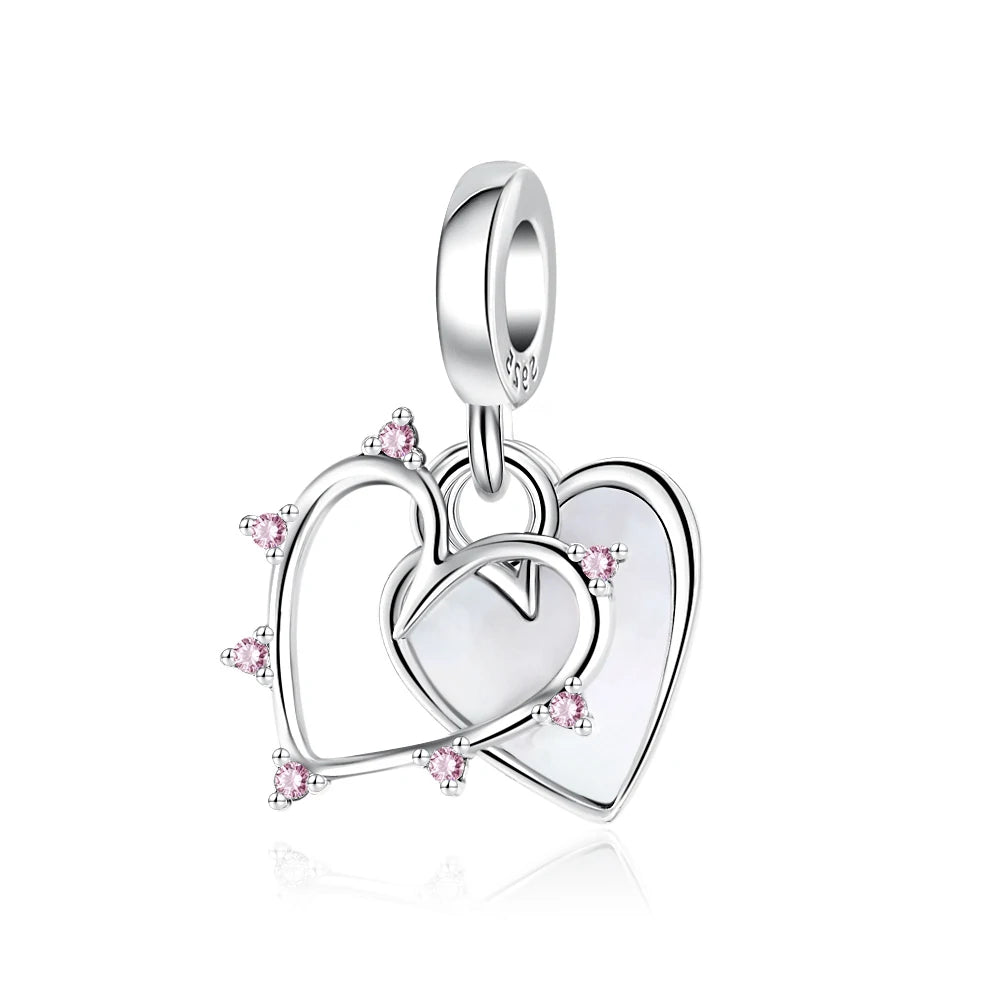 Heiß verkaufter Weihnachts-Weihnachtsmann 925er Silber Charm Bead passend für europäische Armband-Armreifen Damenhalskette Schmuck