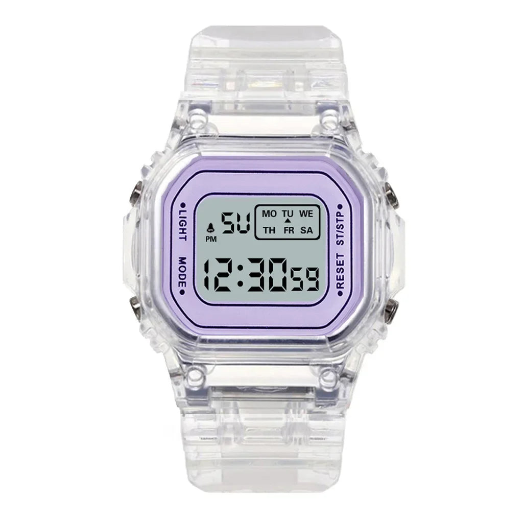 New Sports Digital Watch for Men Women Simple Square LED Watch Fashion Casual Electronic Wristwatches Student Clock reloj mujer