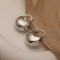 NEWBUY Hot Sale Silver/Gold Color Geometric Shape Hoop Earrings For Women