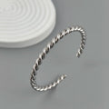 Doppellagiges, drahtgewickeltes Armband aus vergoldetem 18K Edelstahl, hochwertiger wasserdichter Silberschmuck, Geschenk für Paare