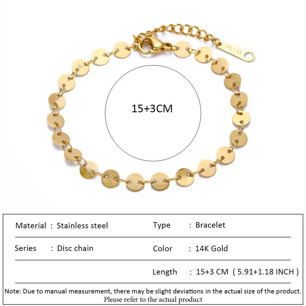 SUNIBI Klassische Schlangenkettenarmbänder für Damen, Trendige Mode, Edelstahl-Kubakettenarmband, Trendige Damengeschenke, Schmuck