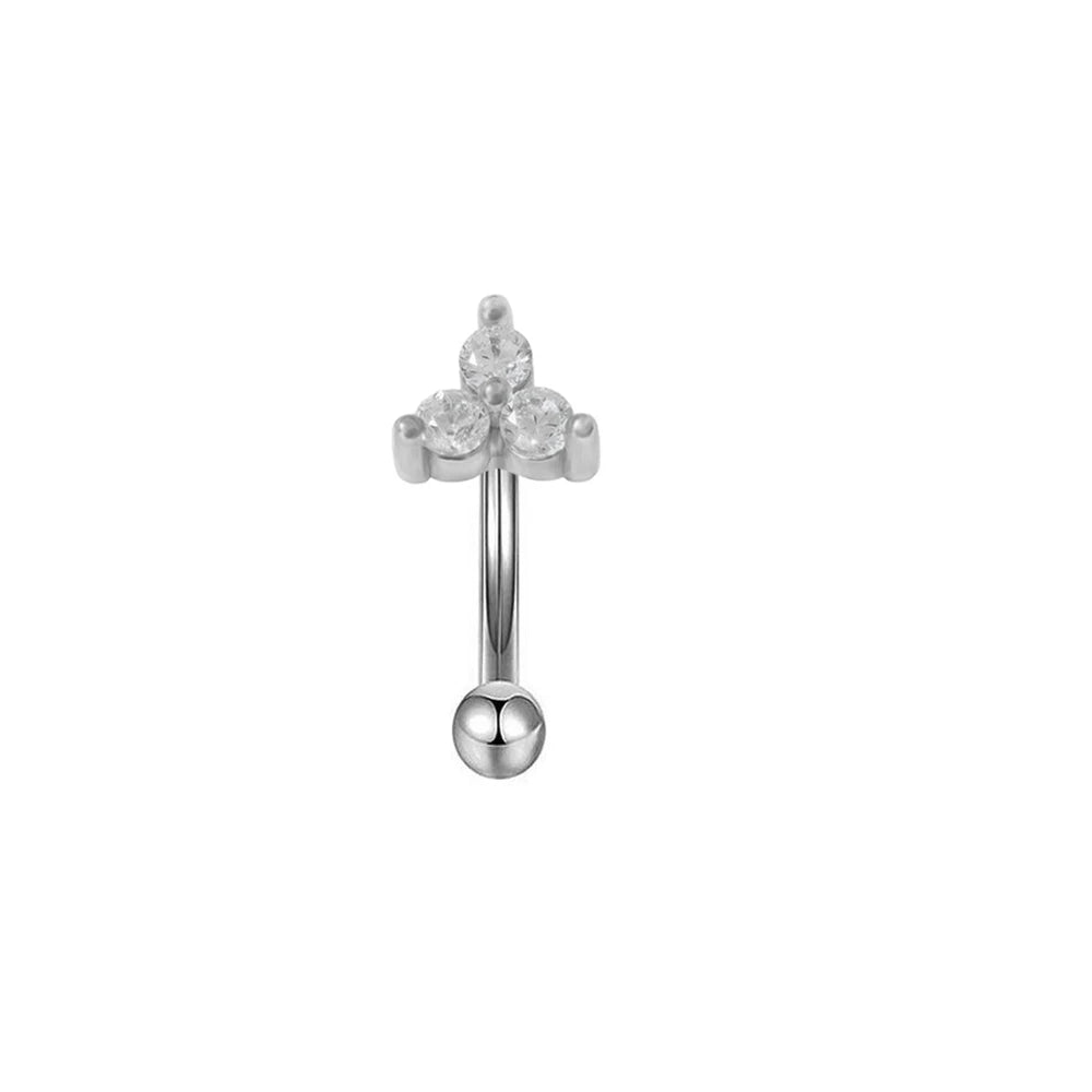 Rook piercing Butterfly Ear Cartilage Eyebrow Tragus Helix Piercing Stud Curved barbell Wholesale Body  Jewelry