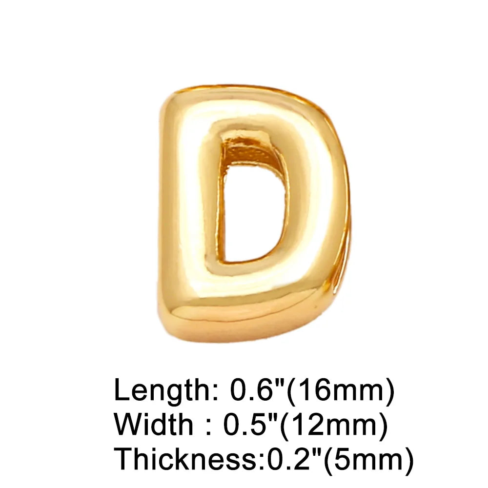 FLOLA DIY 26 Buchstaben Personalisierte Namensarmbänder für Damen Gold Silber Farbe Breites Band Initial Armbänder Handgemachter Schmuck brtd91