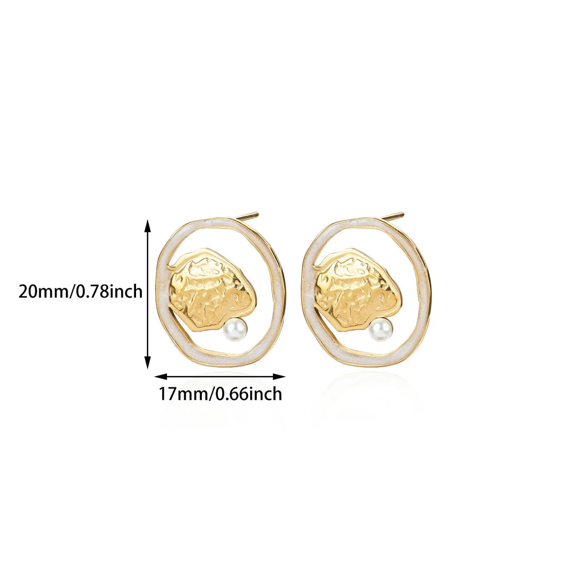 Geometrische Zirkonia-Creolen für Damen, Edelstahl, goldfarben, Piercing-Ohrring, 2025, neue Mode, Hochzeit, Paar-Schmuck